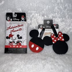 Mickey And Minnie Luggage Set