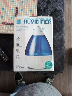 Crane Ultrasonic Cool Mist Teardrop Humidifier