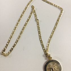 14k gold plated pendant chain Laminated 