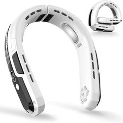 NEW Portable Neck Personal Fan Rechargeable, 360° Cooling 3 Speeds Foldable Quiet Wearable Travel Outdoor Indoor Birthday Gifts