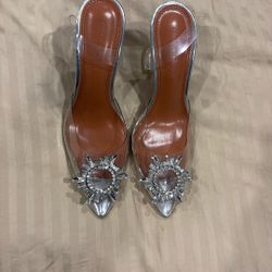 Amina Muaddi Cinderella Sling Backs