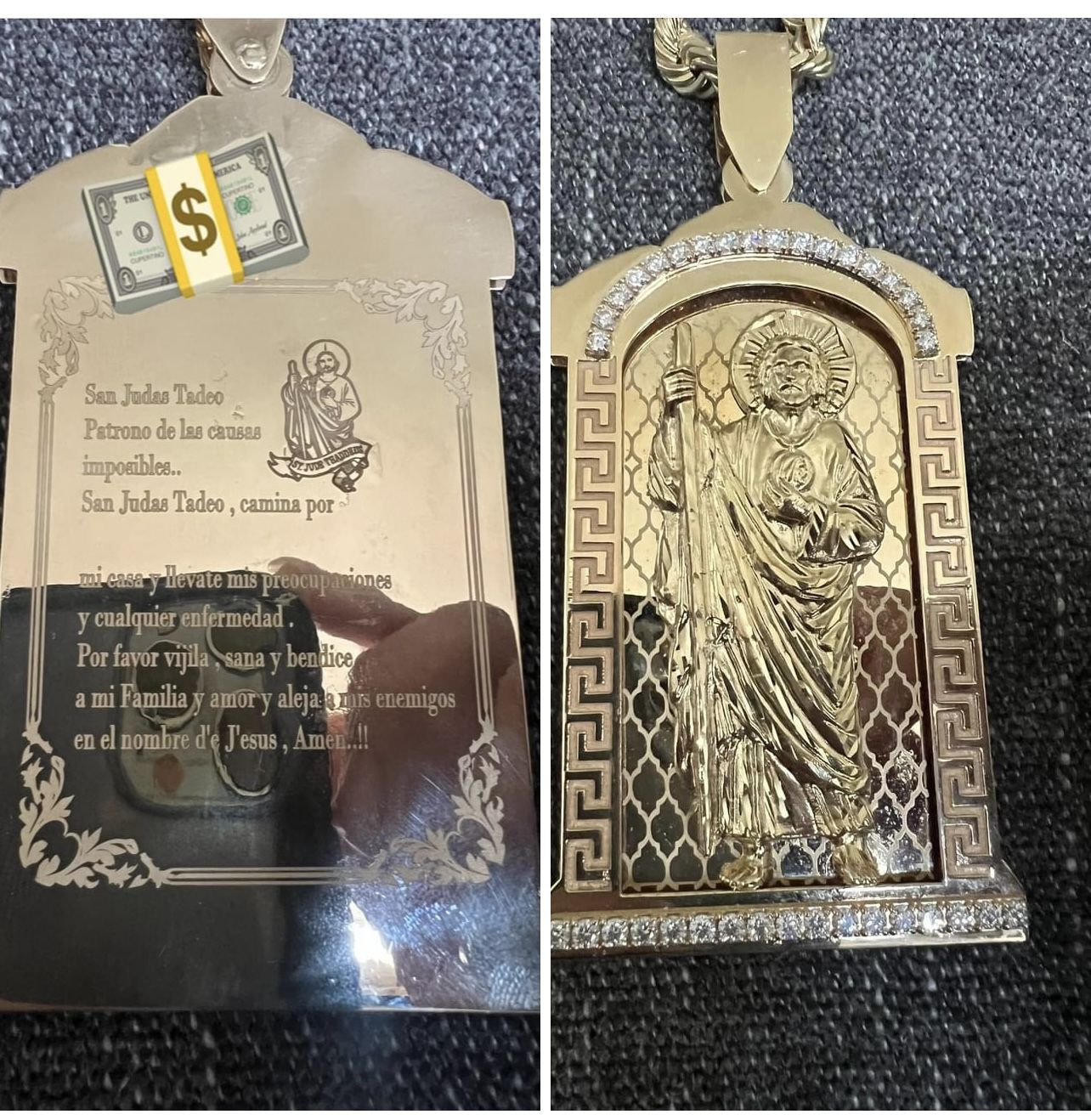 San Judas Pendant 