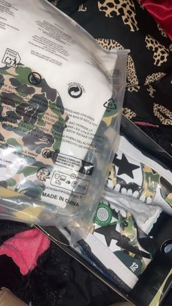 Bape Low OS #1 Color Camo Green White