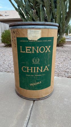 Antique Lennox Barrel