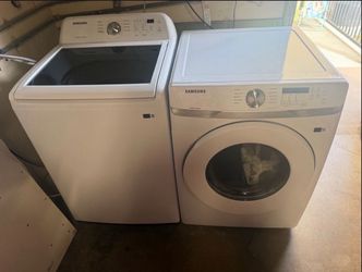 Samsung  Washer and  Gas dryer