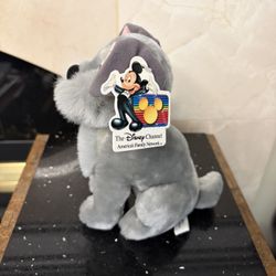 Tramp 9» Plush from Lady and the Tramp Disney Movie Vintage 