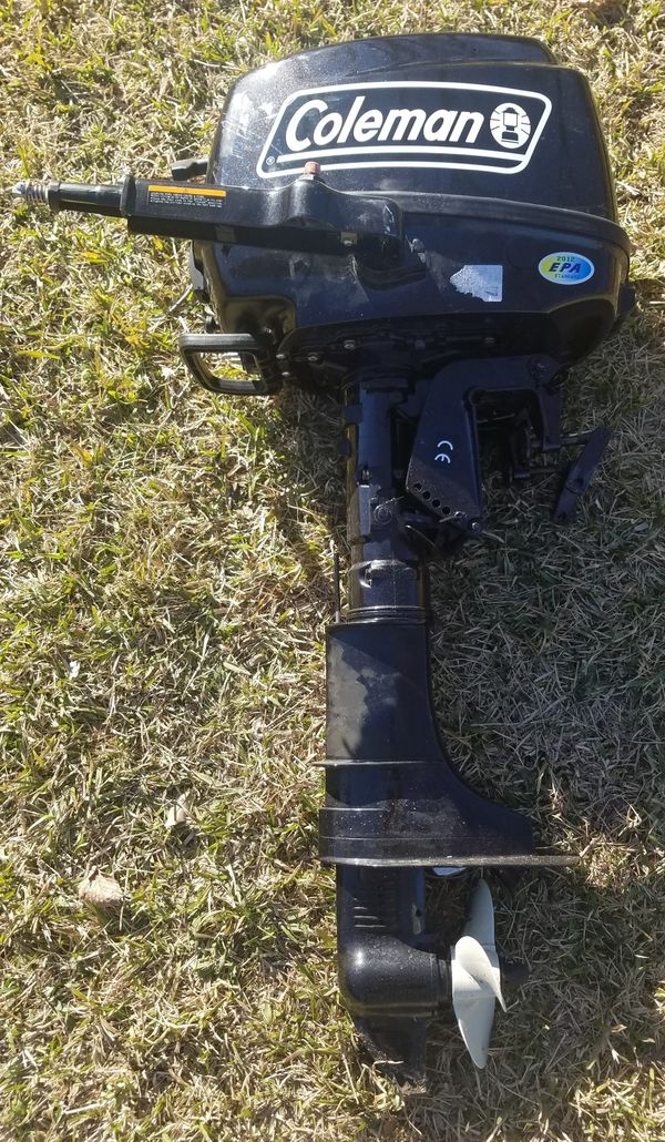 Coleman Outboard Motor Boat Engine 4 Stroke/ For Parts for Sale in