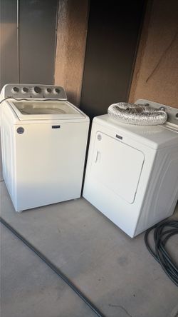 Washer and dryer set