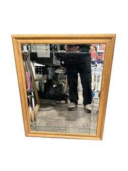 Vintage Mirror With Bevel Detail! SEE!