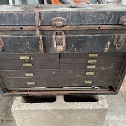 Kennedy Tool Box With Tools
