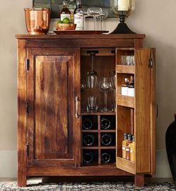 Pottery Barn Bowery Bar Cabinet