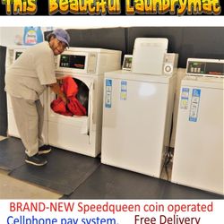 Coin op washing machine ,