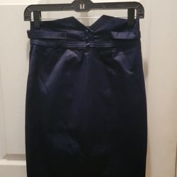 Silence + Noise Navy Blue Pencil Skirt - Size 0