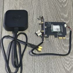 Dell WiFi 5 Adapter Half Height with External Antenna