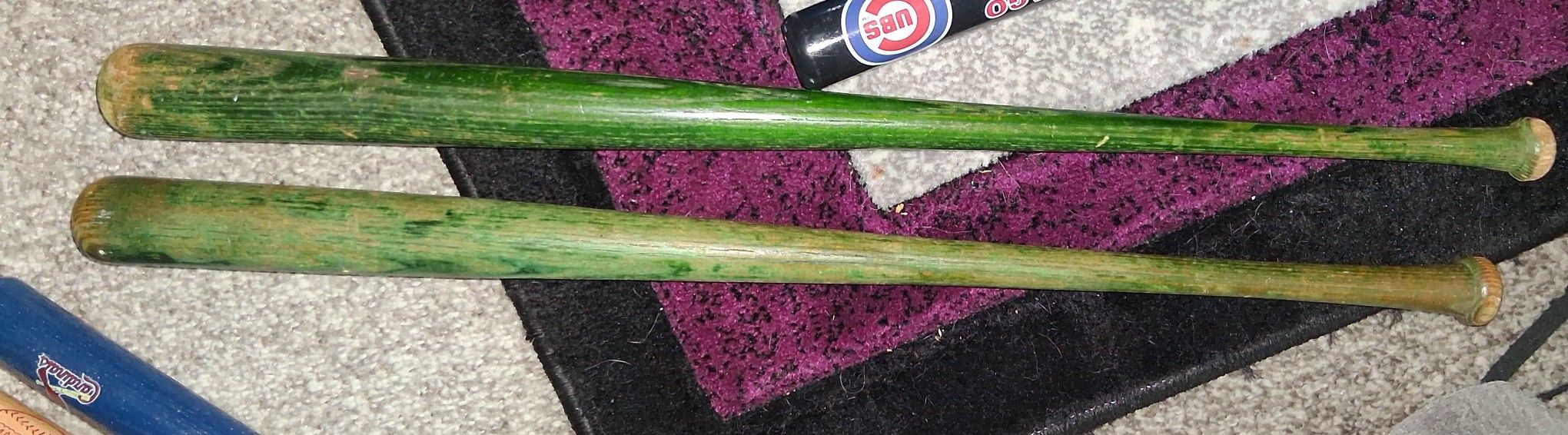 Oakland A,s Mini Baseball Bats Circa 70,s & Allstar 16