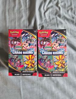 Pokémon Mega Evolutions Chaos Rising Booster Bundle(2)