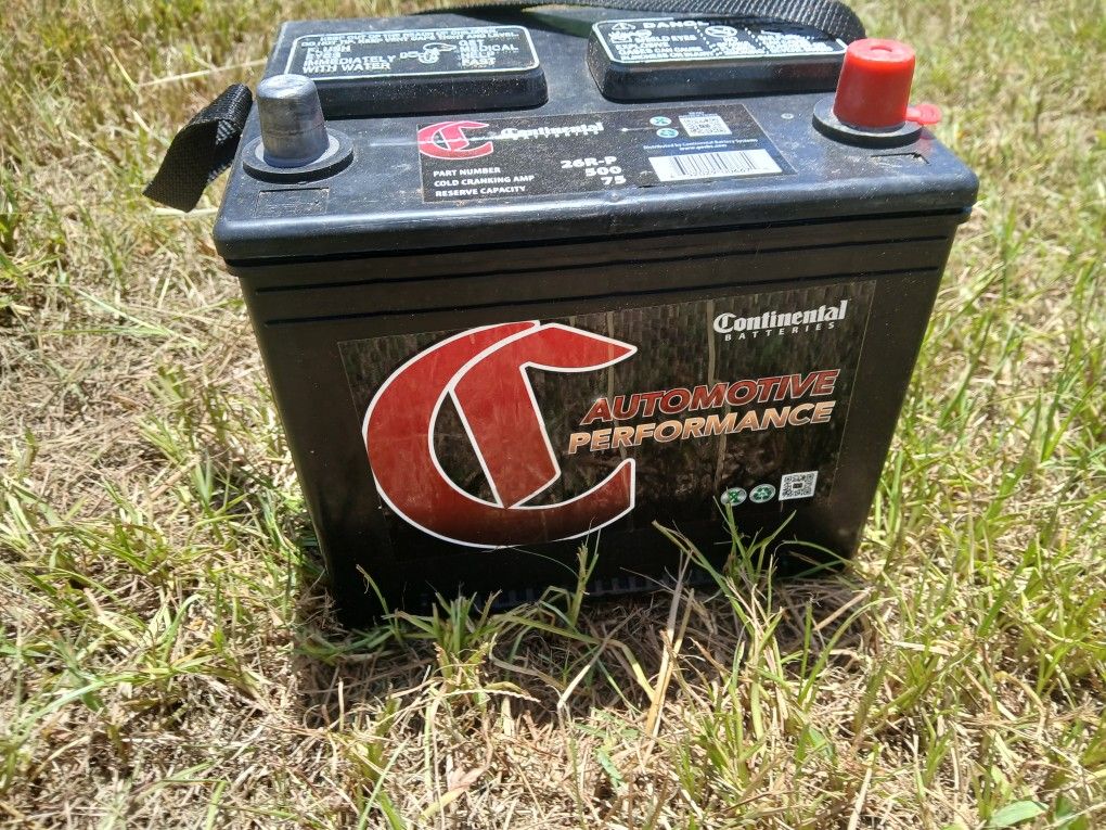 New 550 Cold Cranking Amps Battery