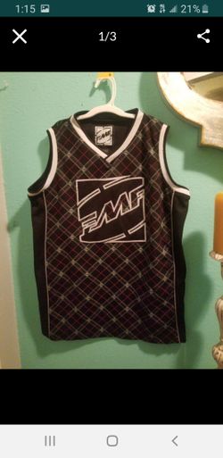 FMF MOTOCROSS Shirt Jersey...Size Large youth or Small Adult...Great condition!