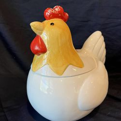 Vintage Hen Chicken Cookie Jar