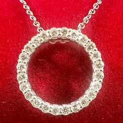 14K Diamond Necklace 