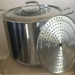 Olla De 60 Qt Con Parrilla Princess House 