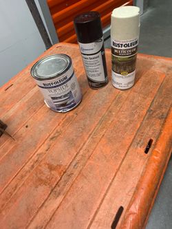boat paint  and spray paint