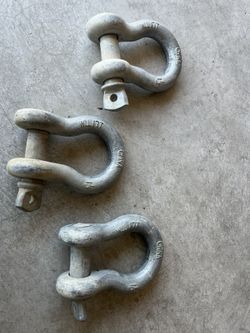 1 1/2 Anchor Shackles Galvanized Screw Pin