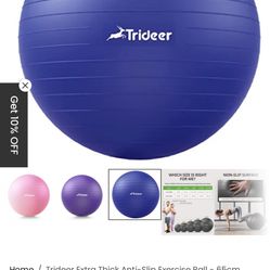 Trideer Exercise Ball 