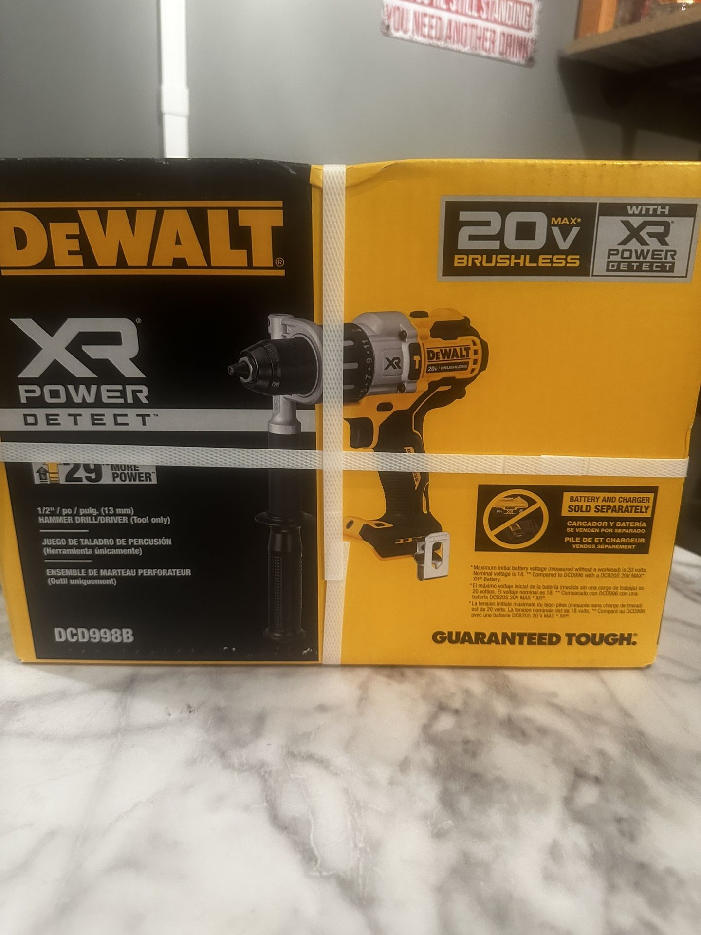 Dewalt Cordless Hammer Drill - DCD998B