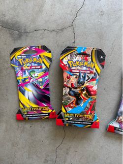 Mega evolution sleeved pack