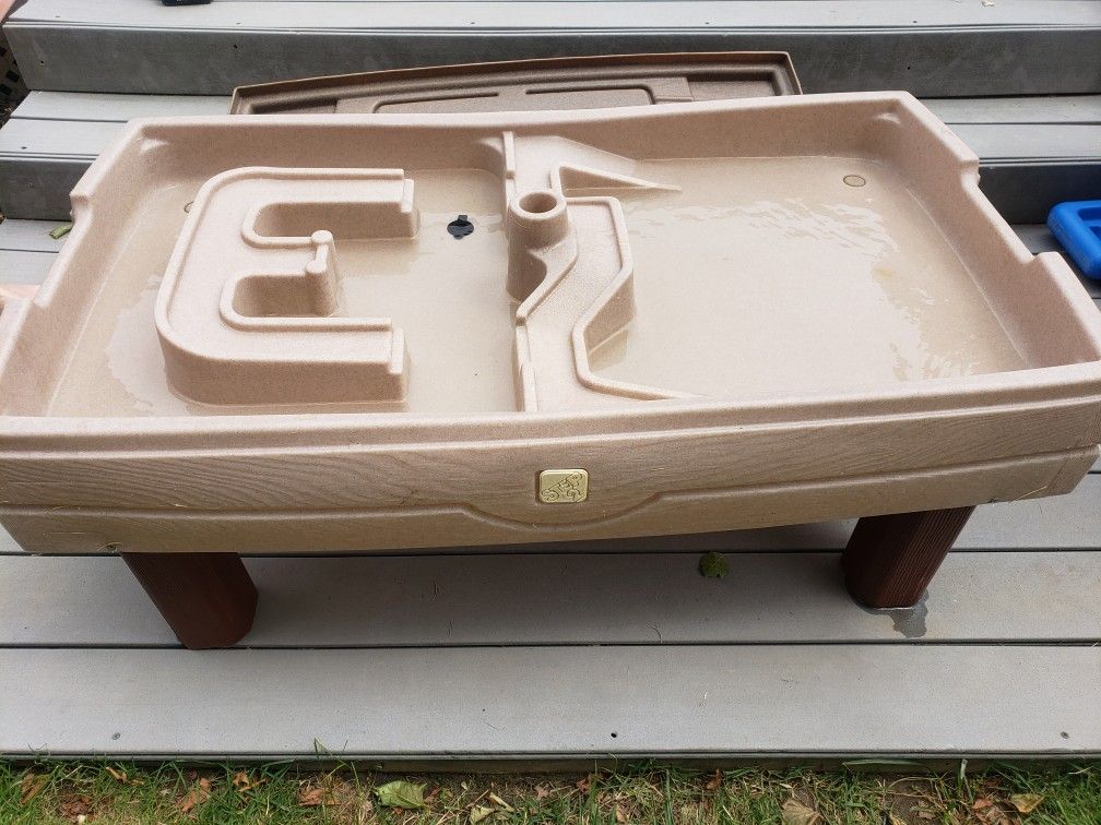 Step 2 Sand and Water Table