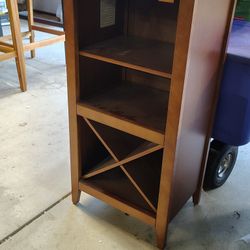 Very Nice Wine Bottle Holder And Glass Holder With Shelves