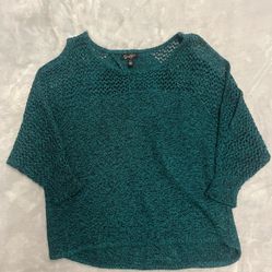 Teal Knit Sweater