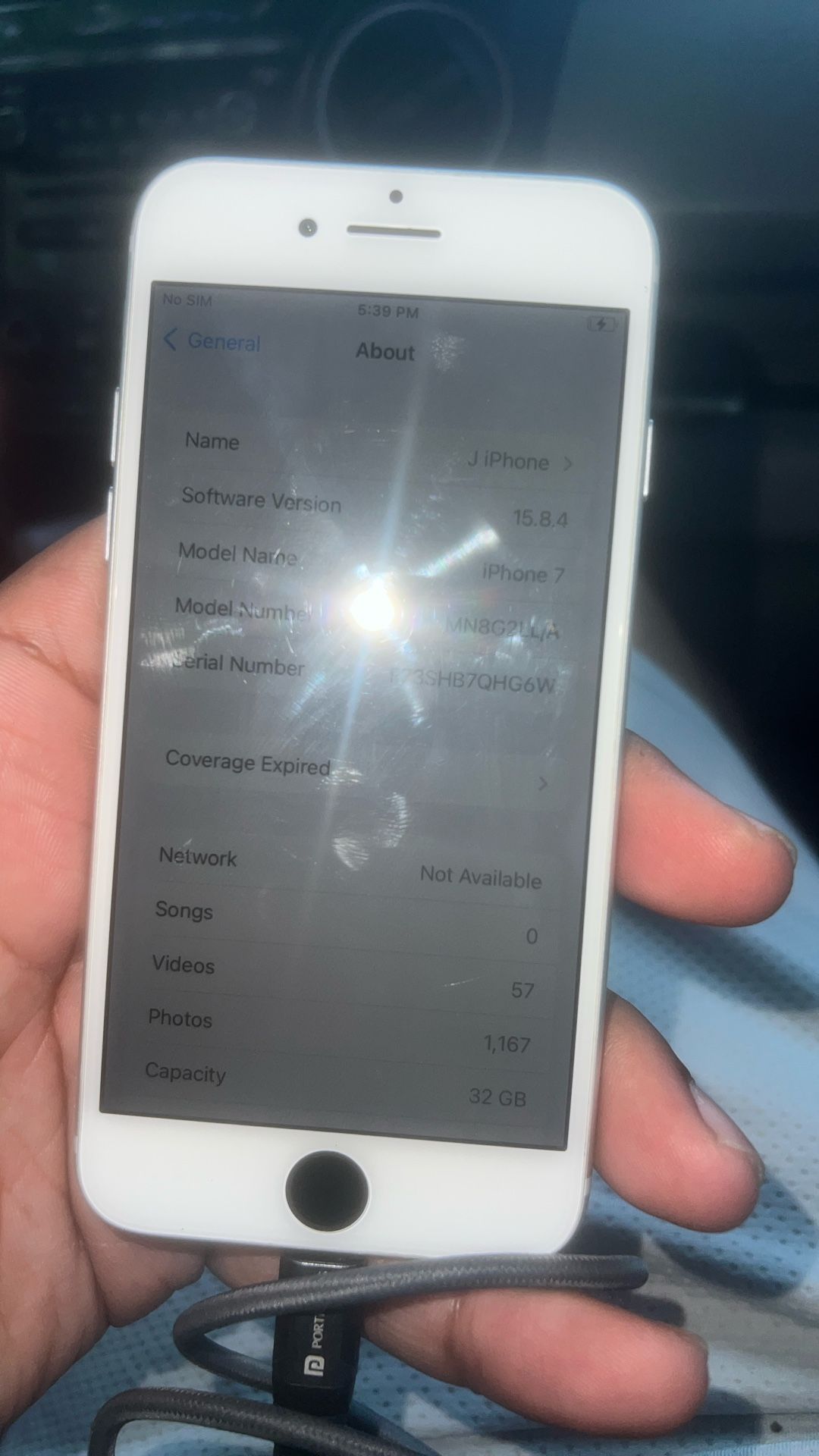 iPhone 7 Unlocked New Battery 100 Percent