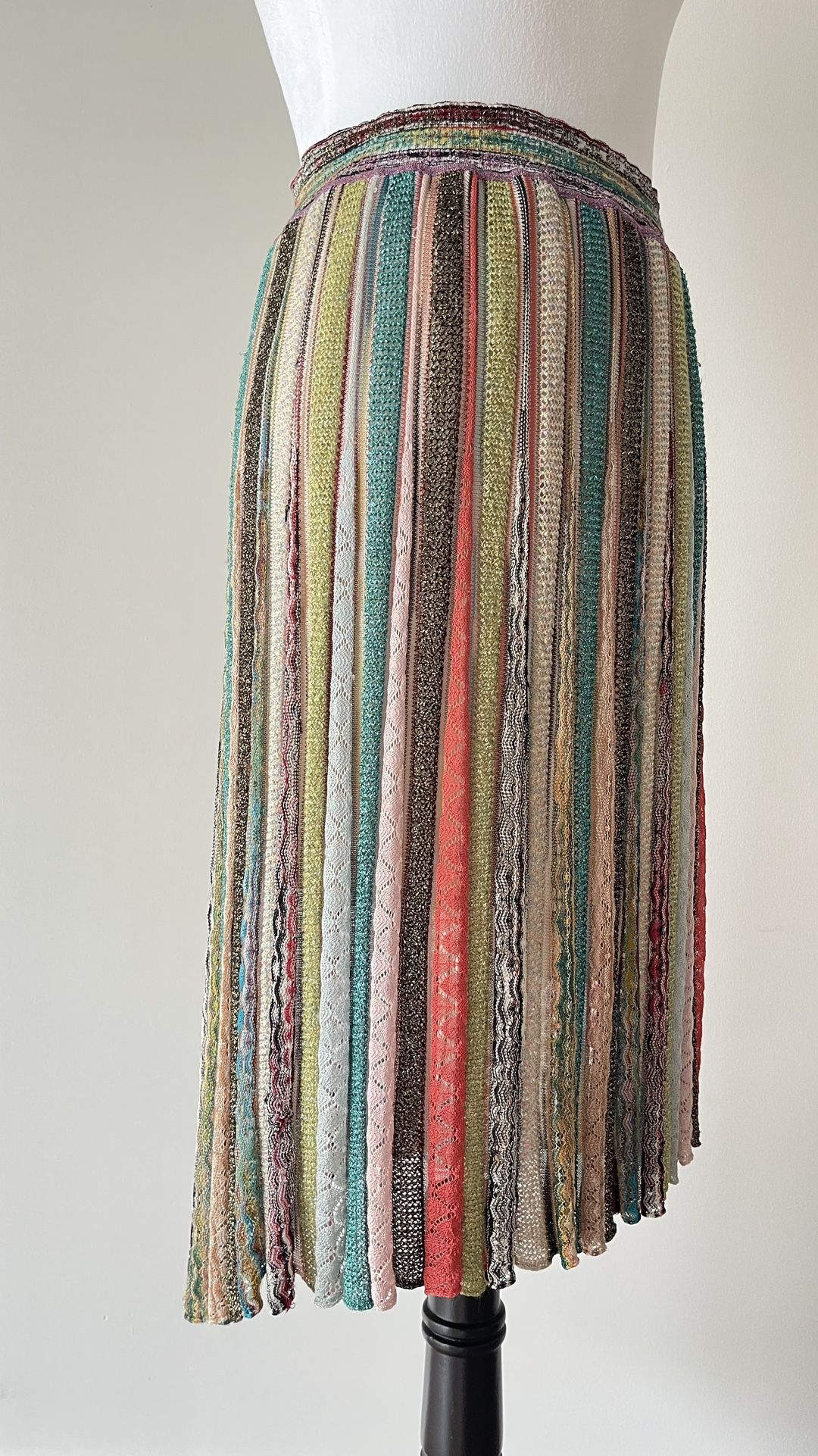Missoni Multicolor Chevron Skirt size 44 $1750