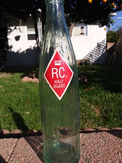 Old RC Bottle dug up.