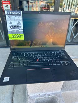 14" Lenovo X1 Carbon Gen 8 Laptop Windows PC 16GB Ram 256GB SSD