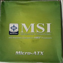 MSI Mainboard Designed for AMD Processors