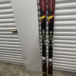 Salomon Siam 10 Pilot Skis + Salomon S810 Ti Bindings - Women's 2006
