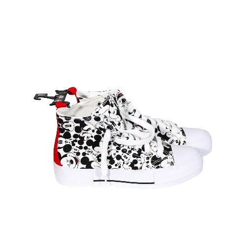 NWT Mickey Mouse Disney Women Size 10 High Top Tennis Shoe Sneakers