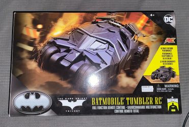 DC Batman, Official Batmobile Tumbler RC / 1:15 Scale / 85th Anniversary