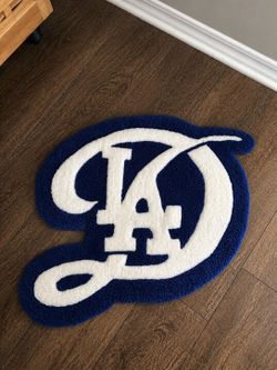Dodgers rug