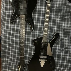 Ibanez iceman ps60 and dean Ds 91E guitar