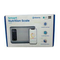 Etekcity Smart Food Nutrition Scale,Digital Gr & Oz for Weight Loss