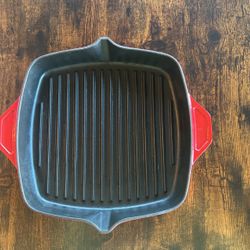 Made In France Cast Iron Grill Pan