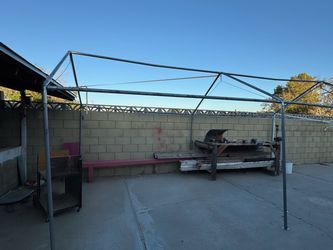 Metal canopy