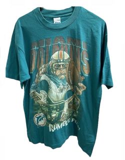 Vintage Miami dolphins football shirt size large