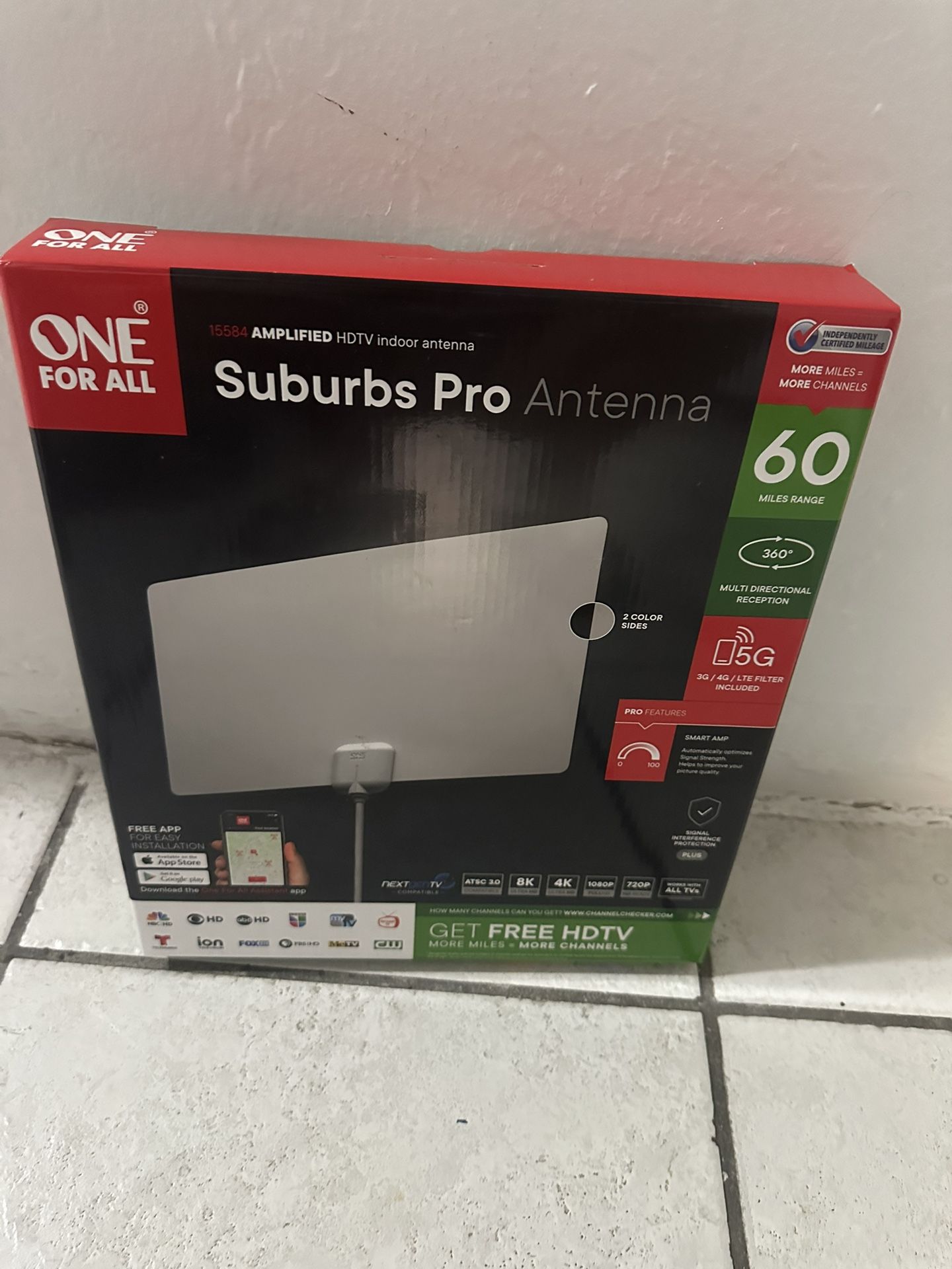 Antena Y Controles De TV