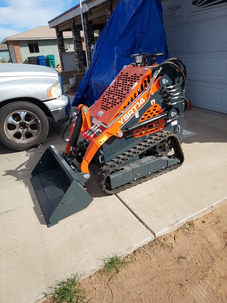 Stand On Front Loader , Tractor, Bobcat, Escavator