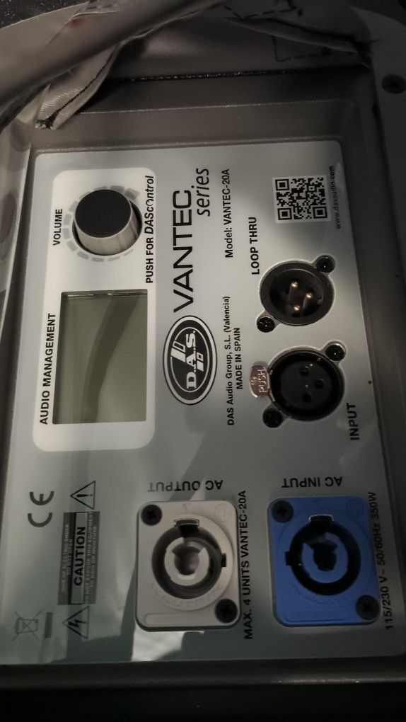 Vantec-DAS-A-20-12 Amplified Speaker